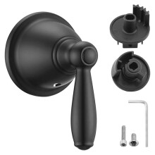 Replacement Shower Fuacet Handle Kit for Moen Posi-Temp& Chateau Faucets Easy to Install Bathroom Handle Accessory