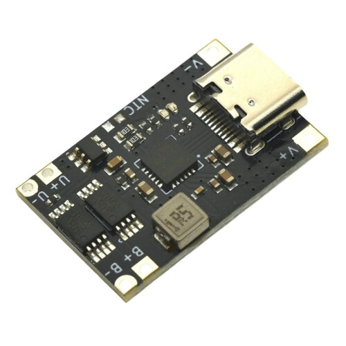 4.5-12V 3A Lithium Battery Charging Module Type-C Interface Charging and Protection Integrated Power Module for DIY 2