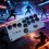 Arcade Stick All-Button HITBOX with Custom RGB & Turbo Functions,Arcade Controller for PC Ps3 Ps4  Steam 5