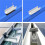 120mm U-Rail Solar Mounting Kit - Complete Solar Panel Mounting Set Including Side and Mid Clamps 3