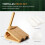 Wooden Corn Tortilla Press Non-Stick Manual Kitchen Press Tool 6