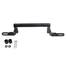 Motorcycle Bar Balance Bar Multi-Angle Adjustment Mounting Extension Bracket Heightened Extended Black