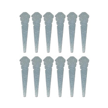 Bricklayer Tools Pins Masonry Tools Tapered Pins for Brick Wall Construction,Straight Row Flat Wall Alignment