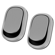 2PCS Car Sticky Hooks, Multifunctional Alloy Self-Adhesive Hooks, Universal Automotive Dashboard Storage Hanger