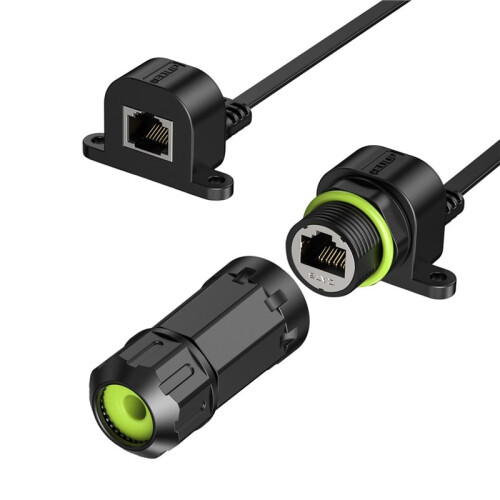 Ultra-Thin Flexible Window Ethernet Cable 1000Mbps PoE Drill-Free for SPX Outdoor Window Pass Through Network Cable 1