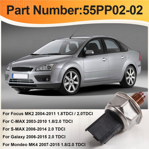55PP02-02 Bränsleledningstryckssensor för  Focus C-MAX S-MAX Mondeo för  307 407 för  C4 C5 2
