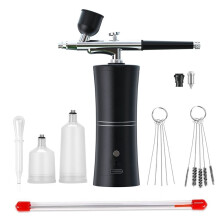 Airbrush Kit Rechargeable Cordless Airbrush Compressor,Portable Handheld Airbrush Tool,Airbrush Set