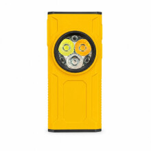 Magnetic Keychain Work Light Super Bright 3-LED Pocket Flashlight USB-C Rechargeable  Torch for Repair