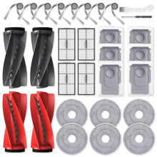 Accessories for Saros 10R / Saros 20 / Qrevo CurvX Vacuum Brush Dust Bag Filter Roller Mop Replacement Parts