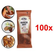 (Heinz Barbecue Sauce, 100) Heinz Assorted Sauce Sachets -Salad, Ketchup, Mayo