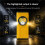 Magnetic Keychain Work Light Super Bright 3-LED Pocket Flashlight USB-C Rechargeable  Torch for Repair 2