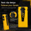 Magnetic Keychain Work Light Super Bright 3-LED Pocket Flashlight USB-C Rechargeable  Torch for Repair 6