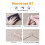 100 Pcs  Light Hooks with Adhesive Strips Indoor String Light Clips 7