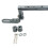 Motorcycle  Bar Balance Bar Multi-Angle Adjustment Mounting Extension Bracket Heightened Extended Black 5