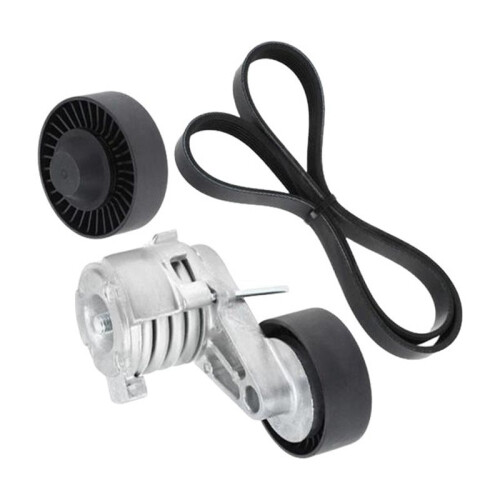 Car Drive Belt Pulley Tensioner Kit for  N52 Engine E81 E82 E87 E88 E90 E91 E92 E93 X1 X3 X5 11287535860 11287628650 1