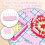 20 Pcs Knit Blocking Pins Kit, Blocking Pins for Knitting, Knit Blocking Pins for Blocking Mats, Crochet Blocking Pins 2