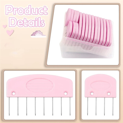 20 Pcs Knit Blocking Pins Kit, Blocking Pins for Knitting, Knit Blocking Pins for Blocking Mats, Crochet Blocking Pins 2