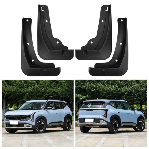 Car Mudguard Mud Flaps Guard  Flap Mudguards for  Seltos 2027 Front Rear Mudguard 1