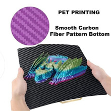 3D Printer PET PEI Build Plate for Bambu-Lab X1/X1C/X1E/P1P/P1S/A1 3D Printer,PET+PEI Surface 257x257mm