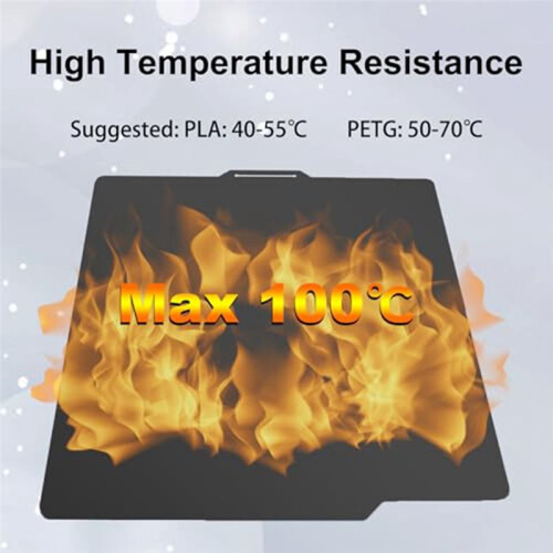 3D Printer PEI+PEI Build Plate for Bambu-Lab X1/X1C/X1E/P1P/P1S/A1 3D Printer,PEI+PEI Surface 257x257mm