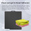 3D Printer PEI+PEI Build Plate for Bambu-Lab X1/X1C/X1E/P1P/P1S/A1 3D Printer,PEI+PEI Surface 257x257mm 5
