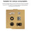 3D Printer PEI Build Plate for Bambu-Lab X1/X1C/X1E/P1P/P1S/A1 3D Printer,PEI+PEI Surface 257x257mm 5
