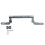 Motorcycle  Bar Balance Bar Multi-Angle Adjustment Mounting Extension Bracket Heightened Extended Titanium Color 1