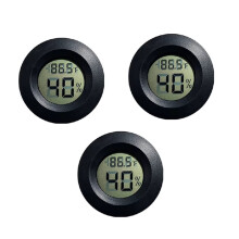Hygromètre-Thermomètre pour Moniteur LCD Numérique pour P2S P1S H2S H2D A1, Accessoires pour Imprimante 3D, Noir