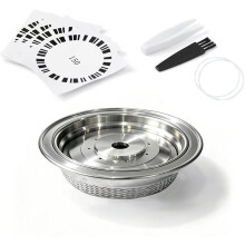 Coffee Pod Adapter: Reusable 304 Stainless Steel Converter for Vertuo Machines - 150ml
