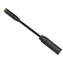 1m 9-Pin Waterproof Motor Extension Cable, Male to Female Connector, for Bafang 250-1000W Mid-Drive Motor Retrofit