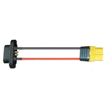 Kabel Zasilający z Wtyczką Żeńską 6-Pinową i Wtyczką Żeńską XT60H do Akumulatora Roweru Elektrycznego