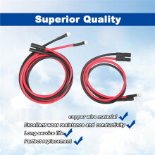 Snow Plow Power Ground Cable for BOSS Plows, Truck and Plow Side Replacement Harness for HYD01684 HYD01690