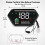 48V 60V 72V Ebike Display,Universal LED Electric Bike Screen Display Meter Backlight Waterproof E-Bike Speedometer Panel 8