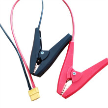 150cm 14AWG Alligator Clip to XT60 Female Plug Cable Battery Alligator Clip Towing Winch Quick Connect Plug