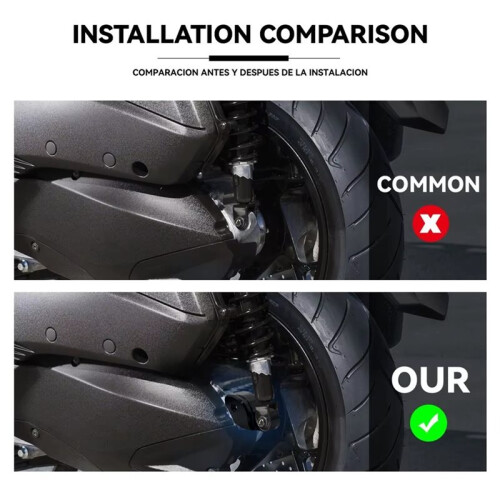 Motorcycle Rear Suspension Lowering Kit - 30mm Lowering Link Modification for  XMAX300 (2017-2020) 2