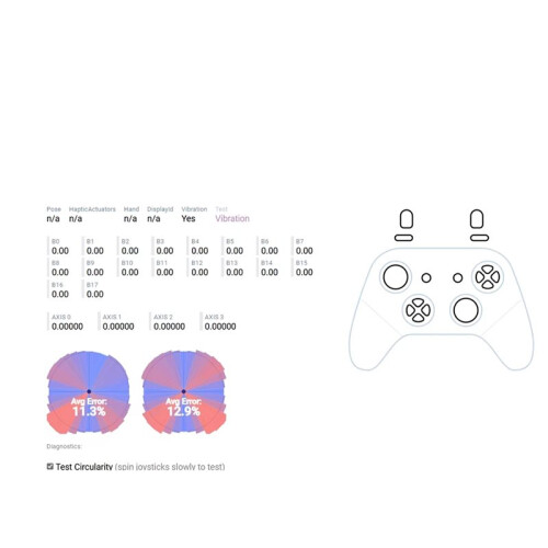8PCS JS13 PRO TMR Electromagnetic Joystick for  Pro Anti-Drift 3D Analog ThumbStick