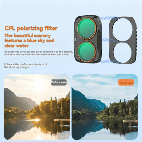 For  Osmo Pocket 4pro CPL Lens Filters Kit Filters Protector Accessories 1