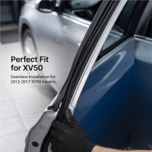 Door Body Weatherstrip Rubber Seal for Camry XV50 2.0L 2.5L 3.5L 2012-2017 Rear Left : 67872-06110
