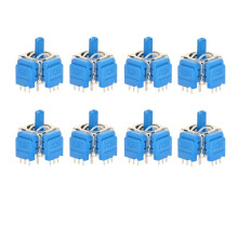 8 Pièces JS13 PRO Manette Électromagnétique TMR pour Pro, Anti-Dérive, Joystick Analogique 3D