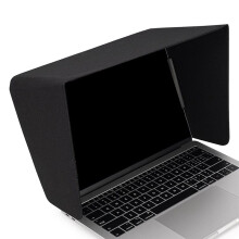 14 Inch Laptop Sun Shade for Outdoor Work, Light Weight Screen Privacy Hood & Glare Shield
