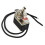 SPST 6A Toggle  Rocker SPST Contacts  Toggle with Wire  12mm Cutout 1PCS 6A/125V Black+Silver 1