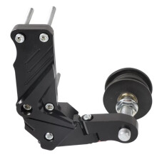 Motorbike Modified Chain Tensioner Regulator Pulley, Adjustable Auto Chain Tightener Wheel Link Size Refit Parts Black