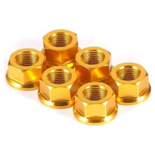 Motorcycle Rear Sprocket Wheel Nuts M10x1.0 for Panigale 1199 1199S 1299 1299S V4 V4S V2 1200 1200S C