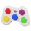 Children'S Dynamic Rhythm Game Console, Rhythm Light Match, Thinking Training, Educational Fingertip Color Light Toy 1