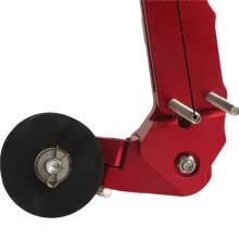 Motorbike Modified Chain Tensioner Regulator Pulley, Adjustable Auto Chain Tightener Wheel Link Size Refit Parts Red