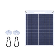 Panel Solar Portátil de 14W 5V con Salida USB Carga Rápida para Teléfono, Banco de Energía Camping Al Aire Libre, Hogar, RV, Uso de Emergencia