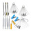 Carburetor Cleaner Kit Torch Tip Cleaner Set with Brushes Hooks Scraper and Aluminum Cases 1