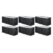 Table Skirt Party Decorations,Table Decorations for Banquet Birthday Wedding Gender Reveal Graduation Party Supplies