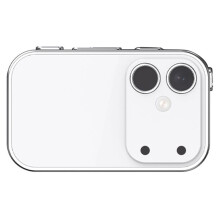 1.47-Inch Thumb Magnetic Camera Dual Autofocus Beauty Mode Retro Filter 2K Image Stabilization 64MP Flash TF 16X White