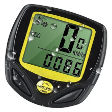 Wireless Bike Odometer with LCD Display, Digital Bike Speedometer with Speed Distance , IPX4 Waterproof for MTB Road